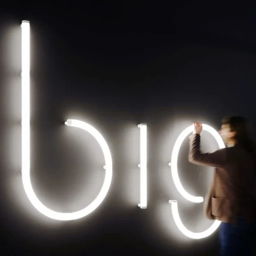 Artemide Alphabet of Light applique minuscule y| Appliques Murales Led|Appliques Murales