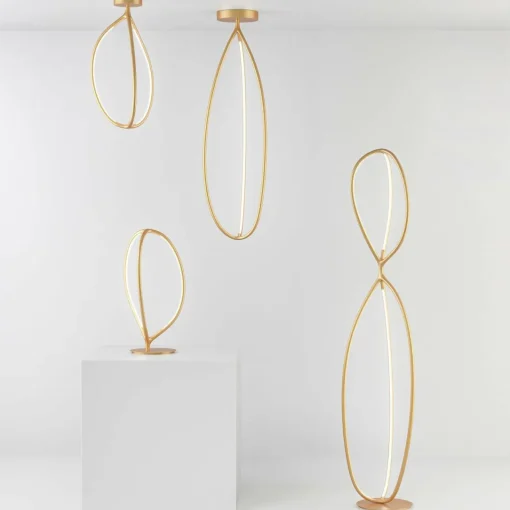 Artemide Arrival lampadaire LED, laiton| Lampadaires Led|Lampadaires