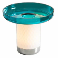Artemide Bontà lampe à poser LED, coupe turquoise| Lampes À Poser Led|Lampes À Poser Et Lampes De Table