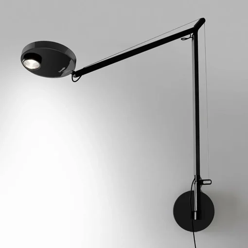 Artemide Demetra applique 3 000 K dimmable noire| Appliques Murales Led|Appliques Murales