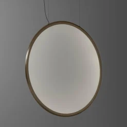 Artemide Discovery verticale bronze Ø 70 cm appli| Suspensions Led|Suspensions