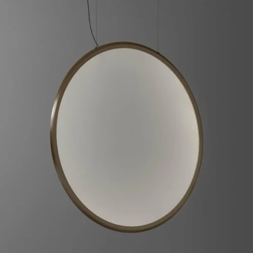 Artemide Discovery verticale bronze Ø 70 cm appli| Suspensions Led|Suspensions