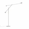 Artemide Ixa lampadaire LED réglable gris blanc| Lampadaires Led|Lampadaires