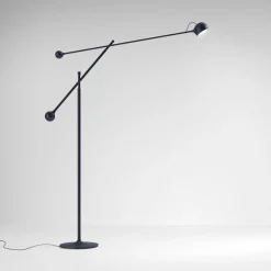 Artemide Ixa lampadaire LED réglable anthracite| Lampadaires Led|Lampadaires