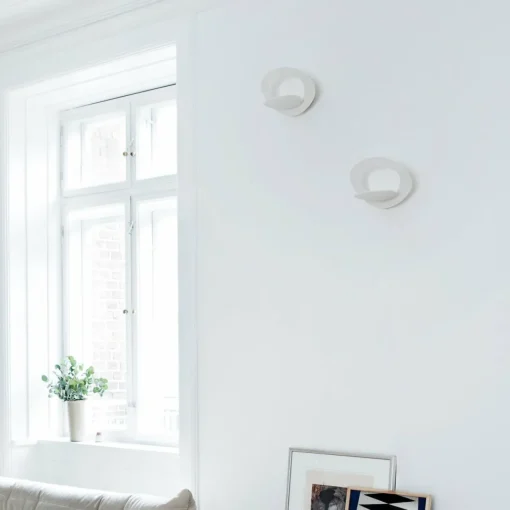 Artemide Pirce Micro applique murale LED blanc 2 700 K| Appliques Murales Led|Appliques Murales