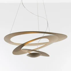 Artemide Pirce suspension LED dorée 3 000 K| Suspensions Led|Suspensions