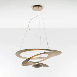 Artemide Pirce suspension LED dorée 3 000 K| Suspensions Led|Suspensions