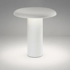 Artemide Takku lampe de table LED avec batterie, blanc| Lampes À Poser Led|Lampes À Poser Et Lampes De Table