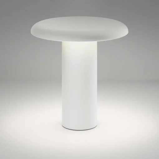 Artemide Takku lampe de table LED avec batterie, blanc| Lampes À Poser Led|Lampes À Poser Et Lampes De Table