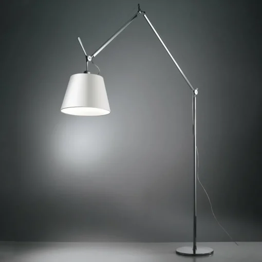 Artemide Tolomeo Mega LED Floor alu satiné 36cm| Lampadaires Led|Lampadaires