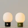 Audo Copenhagen Audo JWDA lampe à poser batterie, dusty green| Lampes À Poser Led|Lampes À Poser Et Lampes De Table