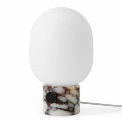 Audo Copenhagen Audo JWDA lampe, pied marbre Calacatta-Viola| Lampes À Poser Led|Lampes À Poser Et Lampes De Table
