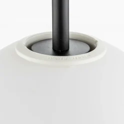 Audo Copenhagen Audo TR Bulb suspension LED x1 noire/opale mat| Suspensions Led|Suspensions