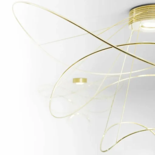 Axo Light Axolight Hoops 3 plafonnier LED, doré| Plafonniers Led|Plafonniers