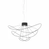 Axo Light Axolight Hoops 3 suspension LED, noire| Suspensions Led|Suspensions