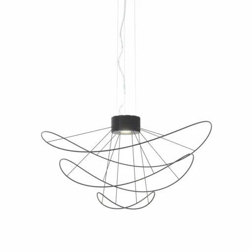 Axo Light Axolight Hoops 3 suspension LED, noire| Suspensions Led|Suspensions