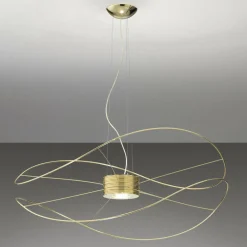Axo Light Axolight Hoops 2 suspension LED, dorée| Suspensions Led|Suspensions