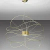Axo Light Axolight Hoops 4 suspension LED, dorée| Suspensions Led|Suspensions