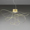 Axo Light Axolight Hoops 3 suspension LED, dorée| Suspensions Led|Suspensions