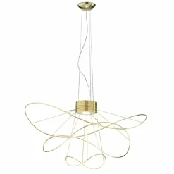 Axo Light Axolight Hoops 3 suspension LED, dorée| Suspensions Led|Suspensions