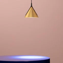 Axo Light Axolight Jewel Mono suspension noir-doré 2700K 38| Suspensions Led|Suspensions