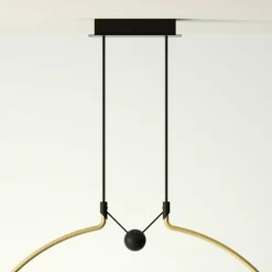 Axo Light Axolight Liaison M2 suspension doré/noir 84 cm| Suspensions Led|Suspensions