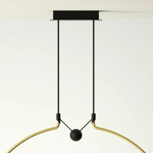 Axo Light Axolight Liaison M2 suspension doré/noir 84 cm| Suspensions Led|Suspensions