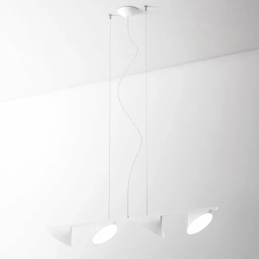 Axo Light Axolight Orchid suspension LED à 4 lampes blanche| Suspensions Led|Suspensions