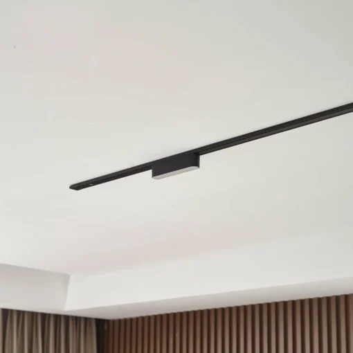 Lindby Bande LED 48 V Lumaro, noir,5W,plastique,intensité variable| Luminaires Led D'Intérieur
