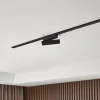 Lindby Bande LED 48 V Lumaro, noire, 5 W, pivotante,intensité variable| Luminaires Led D'Intérieur