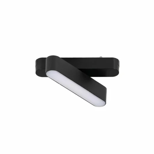Lindby Bande LED 48 V Lumaro, noire, 5 W, pivotante,intensité variable| Luminaires Led D'Intérieur
