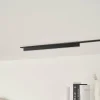 Lindby Bande LED 48 V Lumaro,noir,20W,plastique,intensité variable| Luminaires Led D'Intérieur