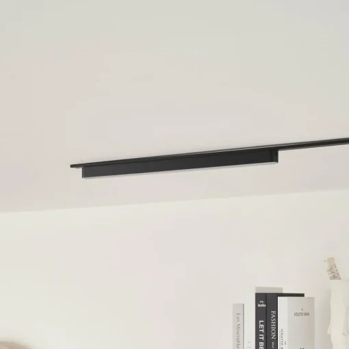 Lindby Bande LED 48 V Lumaro,noir,20W,plastique,intensité variable| Luminaires Led D'Intérieur