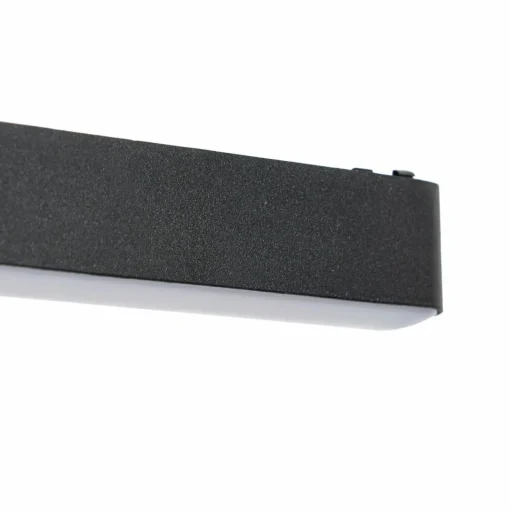 Lindby Bande LED 48 V Lumaro,noir,20W,plastique,intensité variable| Luminaires Led D'Intérieur