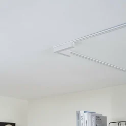 Lindby Bande LED 48 V Lumaro,blanc,forme L,plastique,intensité variable| Luminaires Led D'Intérieur