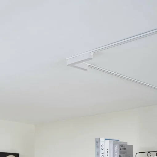 Lindby Bande LED 48 V Lumaro,blanc,forme L,plastique,intensité variable| Luminaires Led D'Intérieur