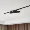 Lindby Bande LED 48 V Lumaro, noir, 24 points, intensité variable| Luminaires Led D'Intérieur
