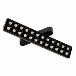 Lindby Bande LED 48 V Lumaro, noir, 24 points, intensité variable| Luminaires Led D'Intérieur
