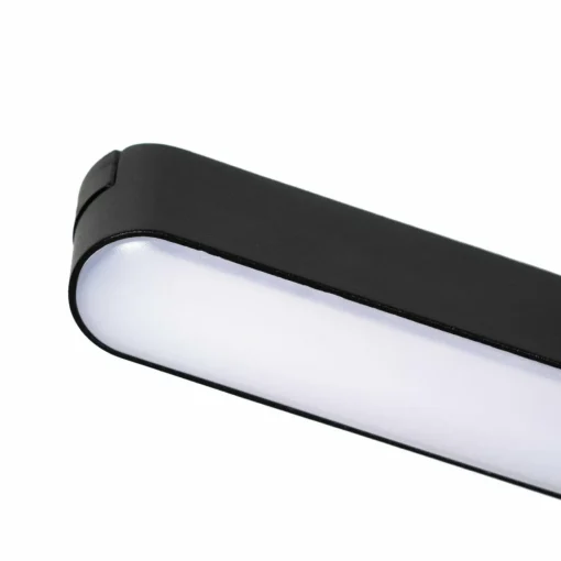 Lindby Bande LED 48 V Lumaro,noir,10W,plastique,intensité variable| Luminaires Led D'Intérieur