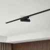 Lindby Bande LED 48V Lumaro,noir,6points,pivotant,intensité variable| Luminaires Led D'Intérieur
