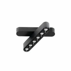Lindby Bande LED 48V Lumaro,noir,6points,pivotant,intensité variable| Luminaires Led D'Intérieur