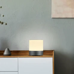BANKAMP Button lampe table LED H18,5 cm anthracite| Lampes À Poser Led|Lampes À Poser Et Lampes De Table