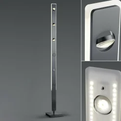 BANKAMP Caro lampadaire LED contrôlable anthracite| Lampadaires Led|Lampadaires