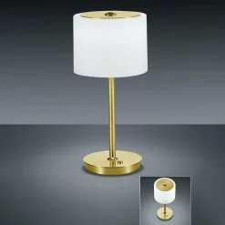 BANKAMP Grazia lampe à poser LED, laiton/blanche| Lampes À Poser Led|Lampes À Poser Et Lampes De Table