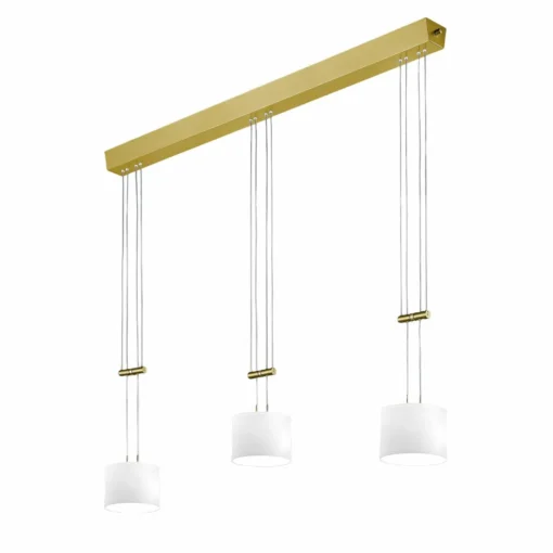 BANKAMP Grazia suspension ZigBee 3l longue laiton| Suspensions Led|Suspensions