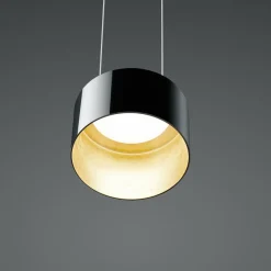 BANKAMP Luce elevata Grand x3 noir/intérieur doré| Suspensions Led|Suspensions