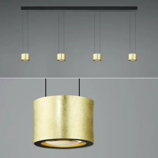 BANKAMP Luce elevata Impulse Flex LED 4 lampes| Suspensions Led|Suspensions