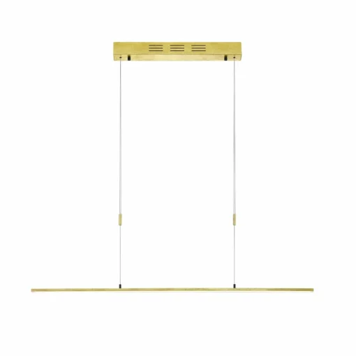 BANKAMP Luce elevata slim ZigBee feuille d'or 98cm| Suspensions Led|Suspensions