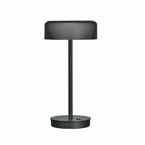 BANKAMP Mesh lampe à poser LED variateur, noire| Lampes À Poser Led|Lampes À Poser Et Lampes De Table