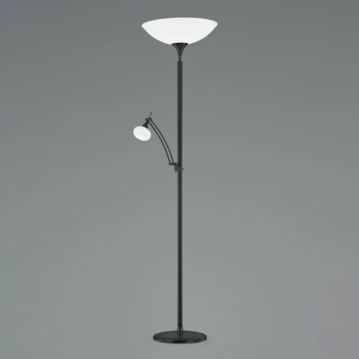 BANKAMP Opera lampadaire LED, bras liseuse, noir| Lampadaires Led|Lampadaires